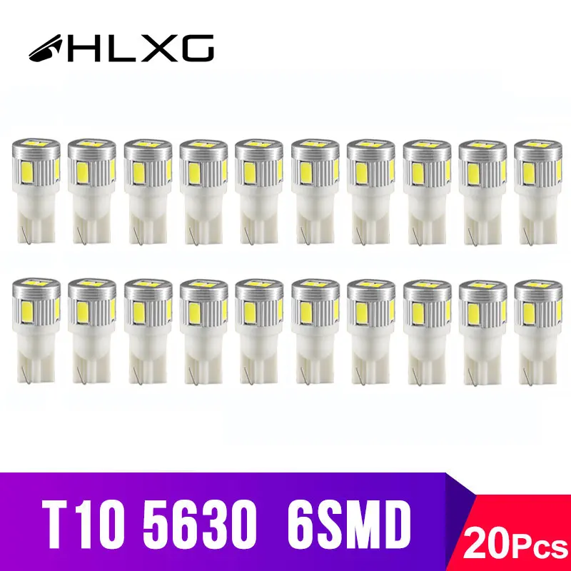 HLXG T10 LED W5W 194 168 Сигналы поворота мотоцикла лампа зазор индикации заднего хода