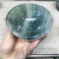 natural stones rainbow fluorite bowl quartz crystal healing gemstones reiki decoration
