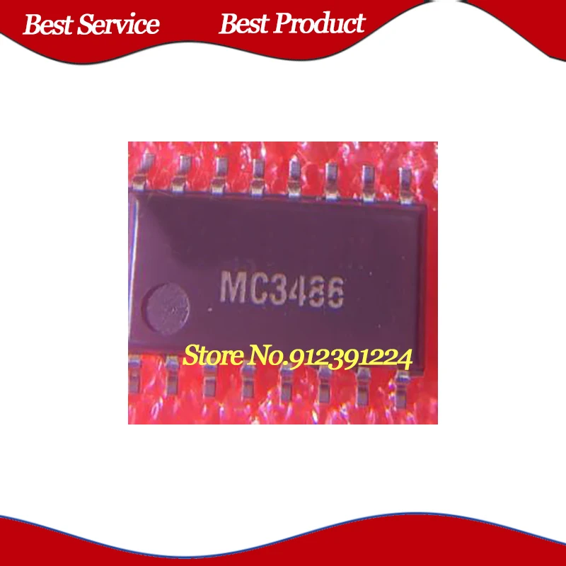 

10 Pcs/Lot MC3486NS SOP16 New and Original In Stock