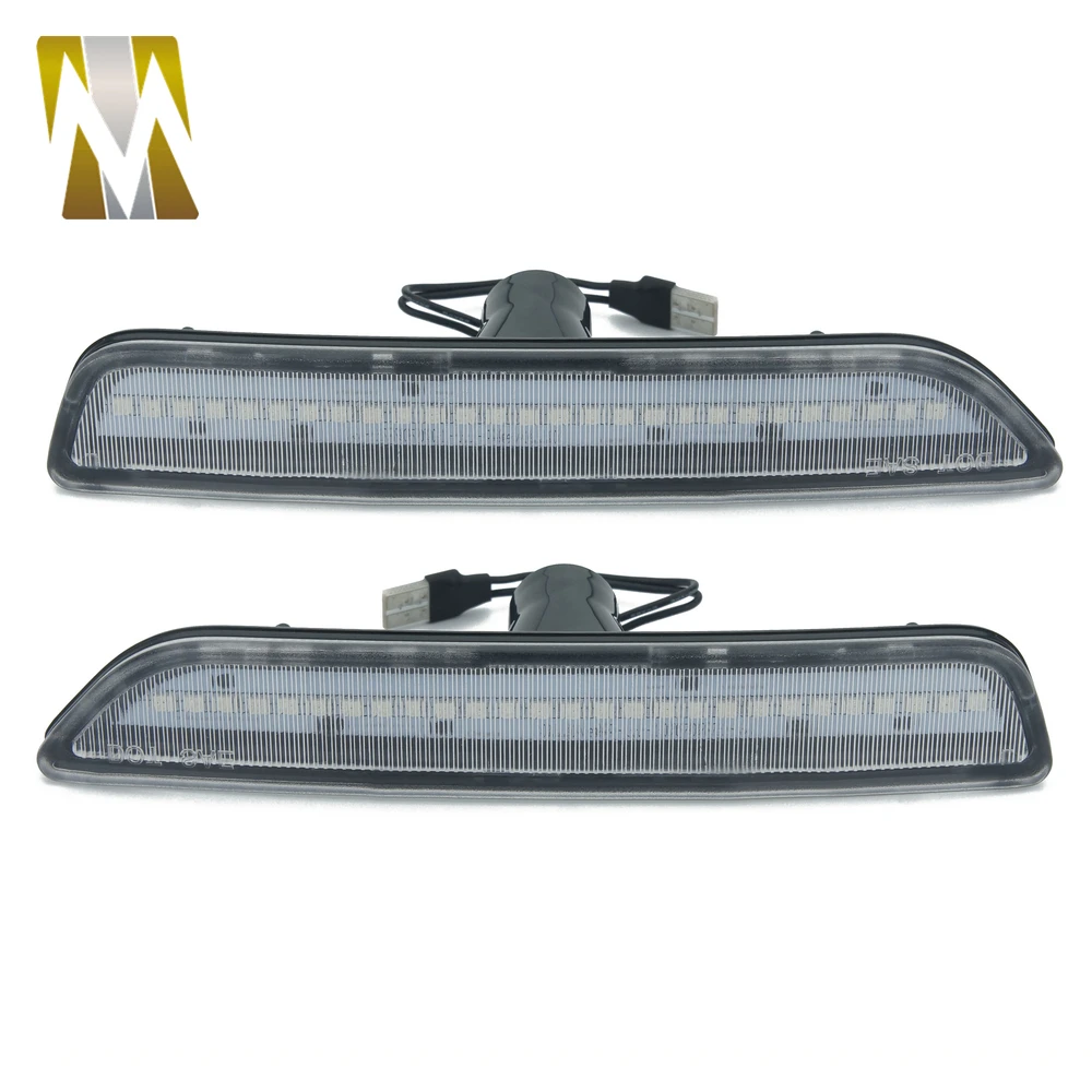 Интегрированные поворотники для Ford Mustang 2011 2012 2013 2014 27-SMD автомобильные Передние