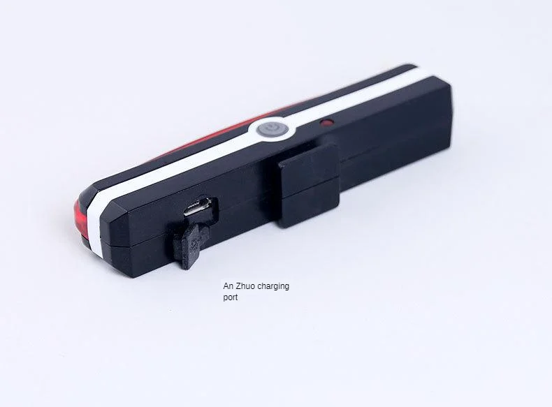 USB Перезаряжаемый велосипедный светильник, светильник безопасности для горного велосипеда, оборудование для ночной езды Предупреждение ющий светильник, задний светильник