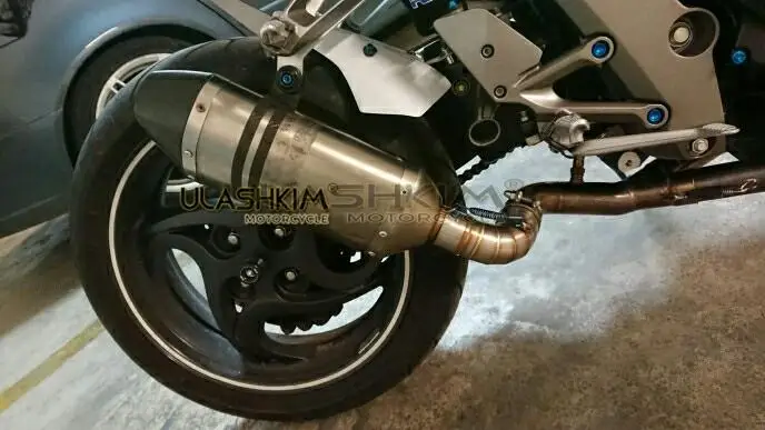 Мотоцикл Полная система глушитель Esape средняя ссылка контактная труба без