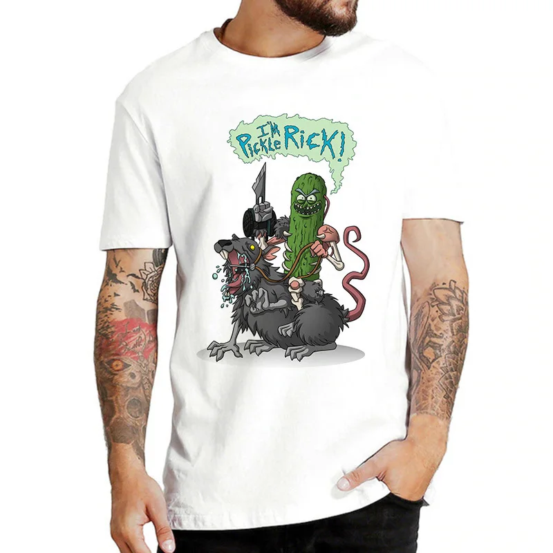 Футболка с забавным рисунком Рика и Морти, для мужчин и женщин, Harajuku, Ricky N marty Ullzang, футболка с графическим рисунком 90 s, футболки для женщин и мужчин
