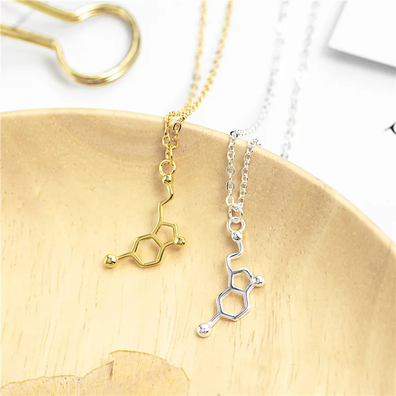 Flyleaf 925 пробы серебряные ювелирные изделия допамин химическая молекулярная