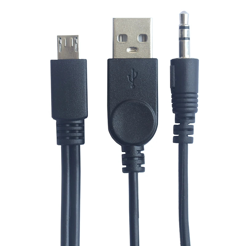 Micro USB разъем 3 5 мм AUX кабель/USB штекер для bluetooth портативного cd плеера|3.5mm aux|usb to aux
