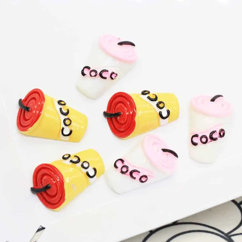 /20/50 шт Красочный мини Кофе чашки полимерные Стразы плоские с оборота хрустальных