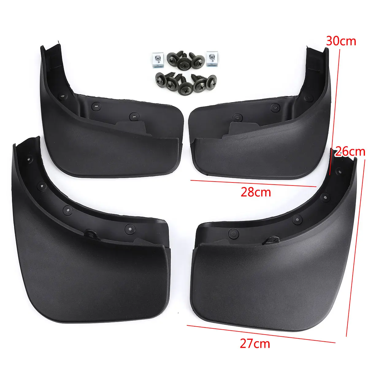 

Mud Flaps For VW Touareg 2 Mk2 2011-2017 Mudflaps Splash Guards Front Rear Mud Flap Fender Mudguards 2012 2013 2014 2015 2016