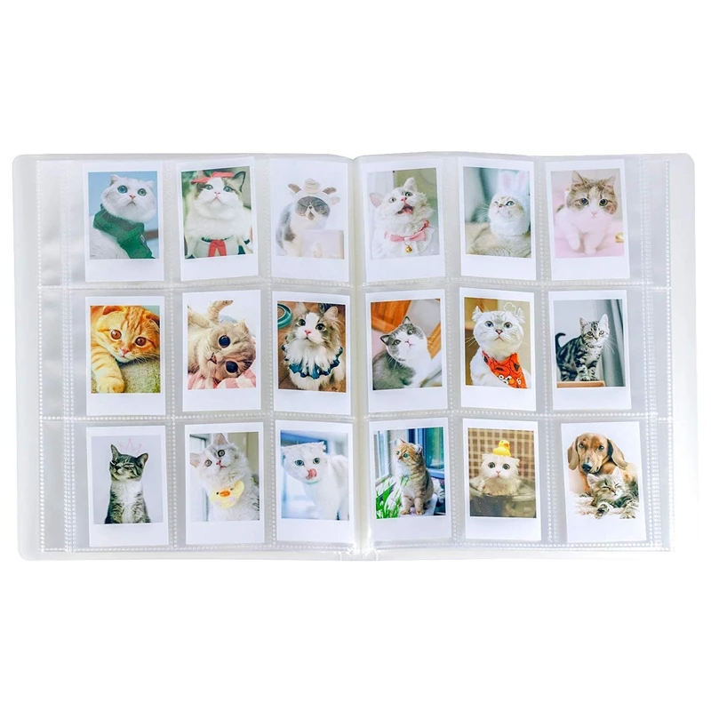 Фотоальбом 288 карманов для Fujifilm Instax Mini 7S 8 + 9 25 50S 70 90 Polaroid Snap PIC-300 звездочка HP Kodak 3