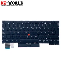 new original es spanish backlit keyboard with bracket for lenovo thinkpad x390 yoga laptop sn20r58994