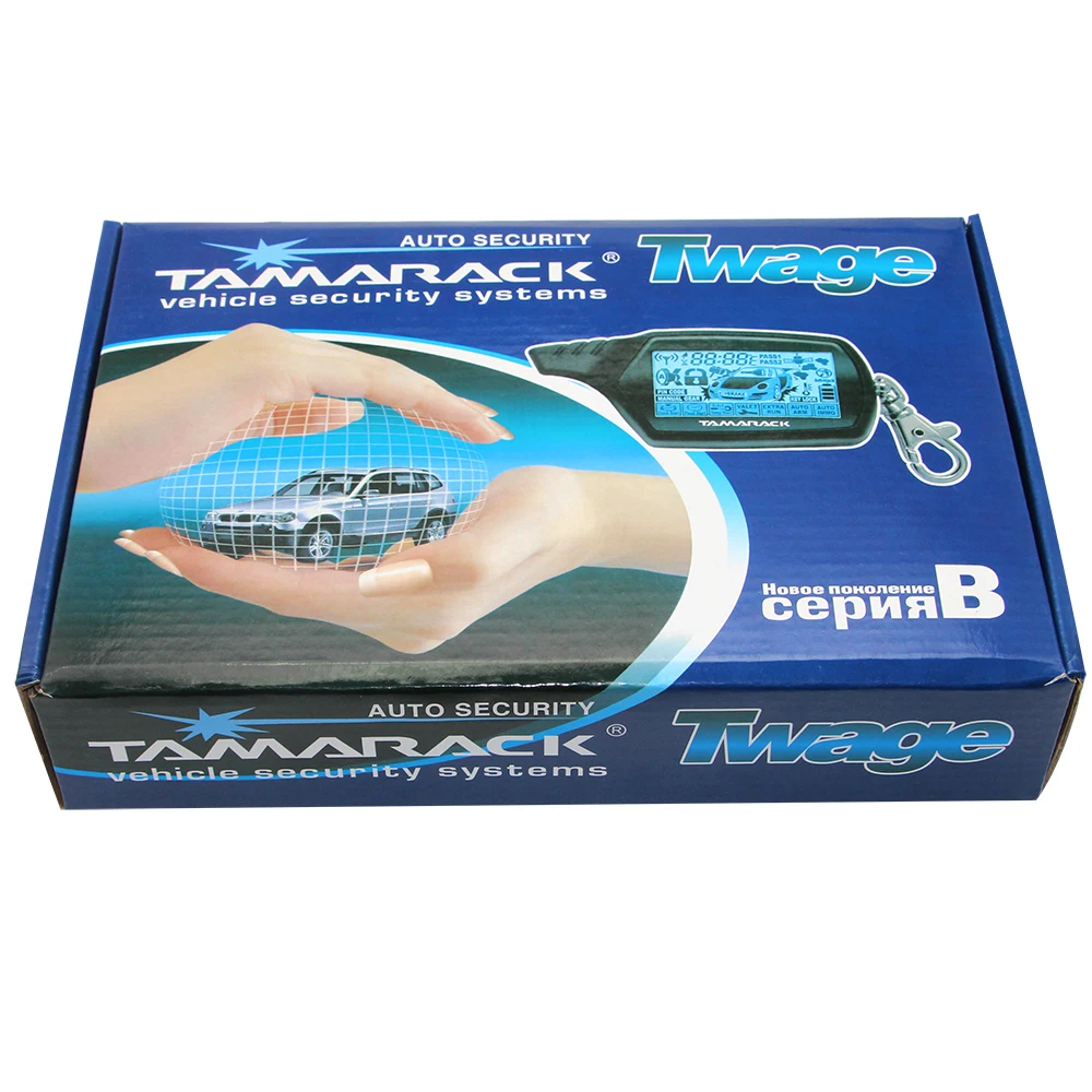 Только для русской Twage B9 TAMARACK двусторонняя Автомобильная охранная сигнализация