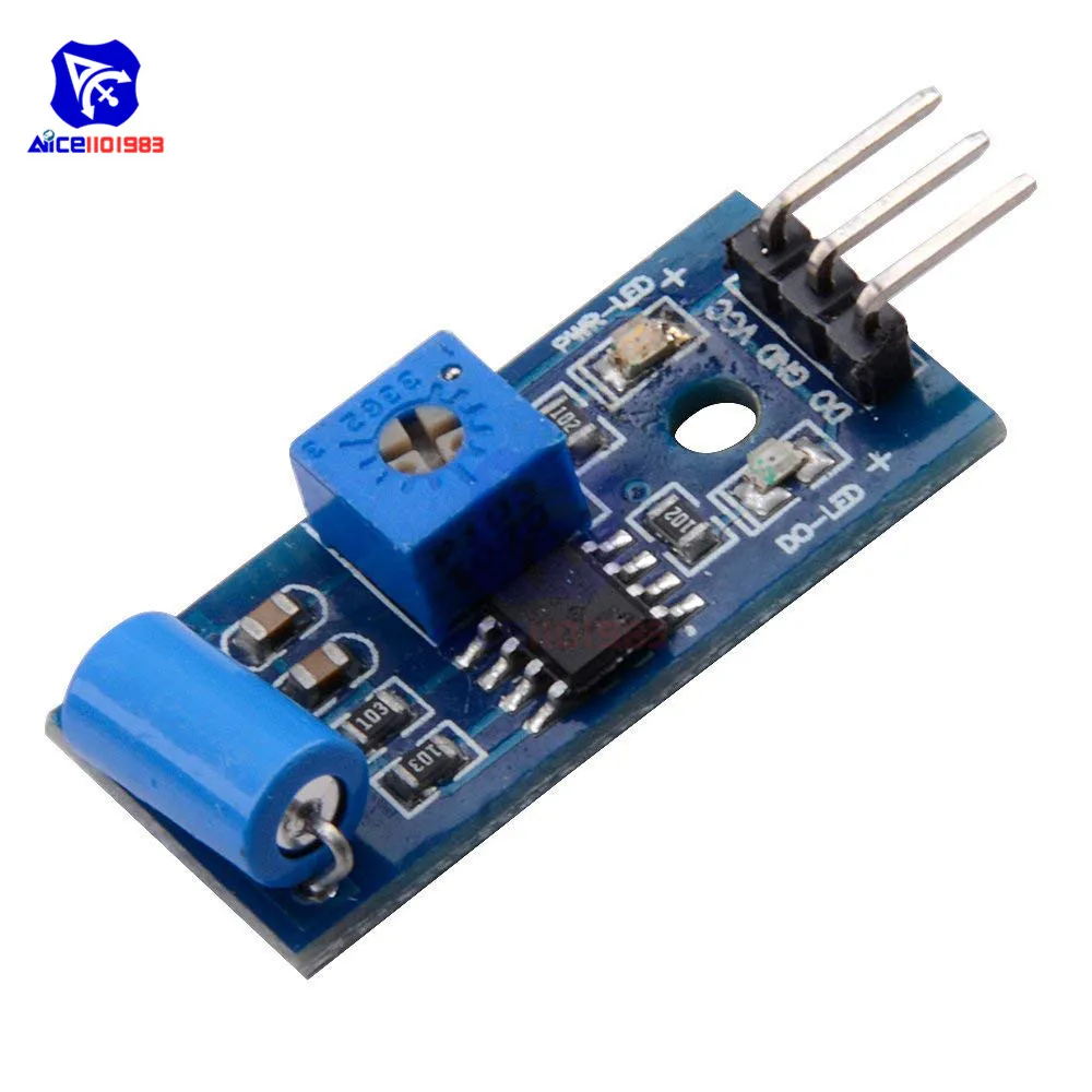 5 шт./лот Φ модуль движения вибропереключатель датчика сигнализации для Arduino|module