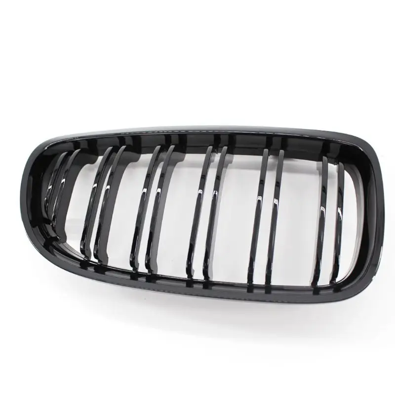 

Premium Quality 2PCS Car Front Grille Gloss Black Inlet Grill for BMW 3 Series E90 E91 318 320i 325i 330i 09-11
