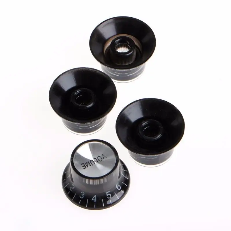 

Aluminum Guitar Volume Control Knob Potentiometer Knob Cap Volume Control Knob Cap Rotary Switch For 6mm Reel/D Axis