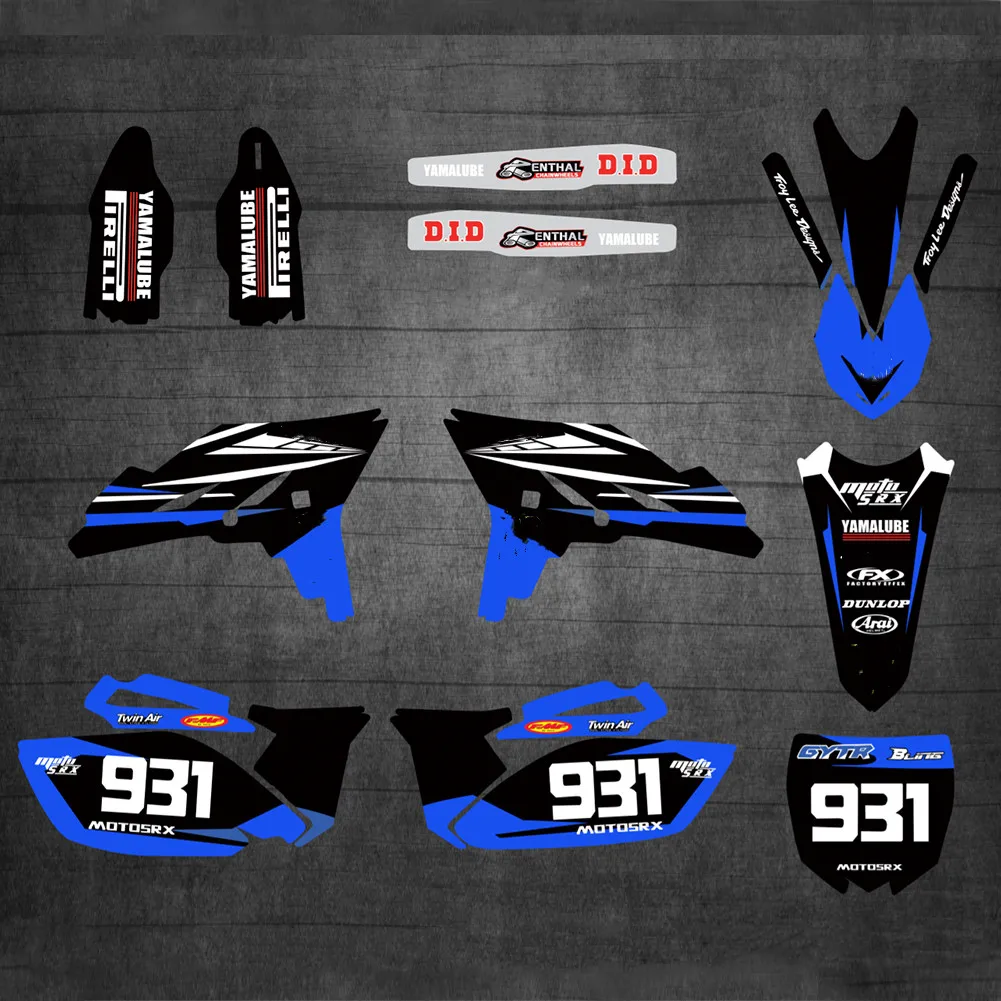 Наклейки для Yamaha 250 YZF 2010-2013 фоны наклейки графика YZ 250F YZF-250 YZ250F YZF250 2013 2012 2011 2010 |