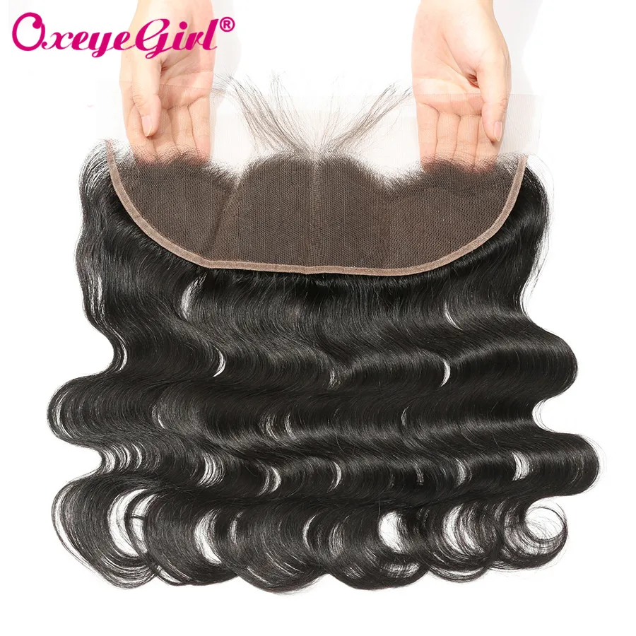 4x13 кружева спереди al закрытие Remy человеческие волосы с ребенком бразильские