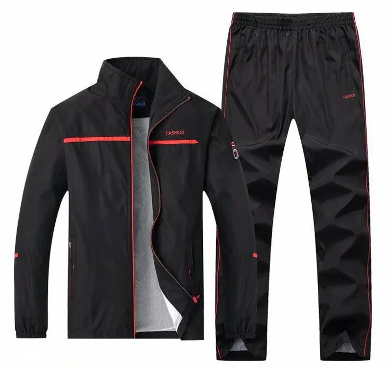 

2022 Мужской комплект, осенняя мужская спортивная одежда, тренировочная спортивная форма для баскетбола, комплект из 2 предметов, спортивный ...