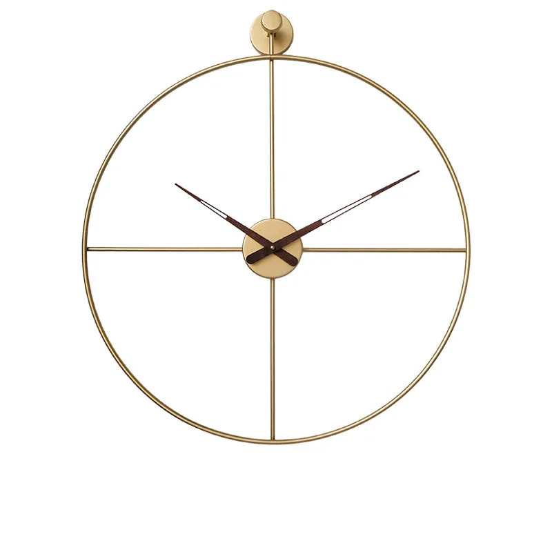 

Nordic Large 3D Wall Clock Metal Clocks Home Decor Gold Silent Wall Watches Creative Living Room Bedroom Decoration Zegary Gift