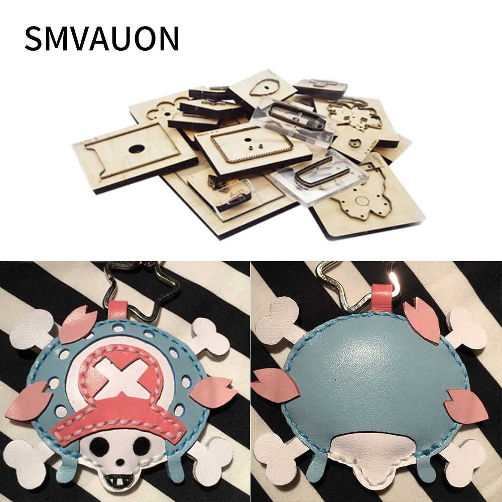 

Wooden Die Cut Diy 2021 One Piece Creative Pendant Key Pendant Mold suitable for Die Cutting Machine