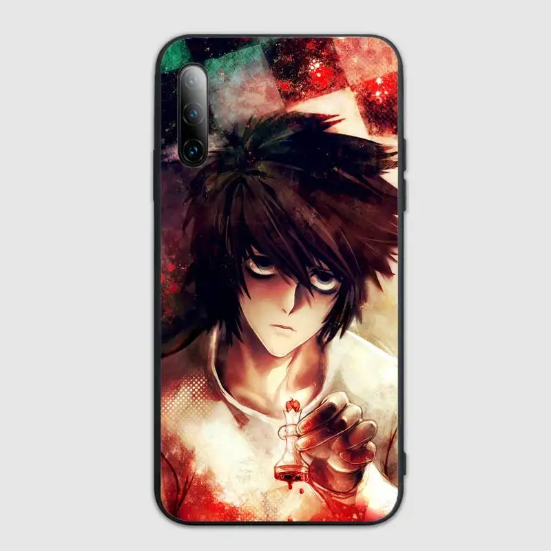 

Anime Death Note LLawliet Phone Case For Redmi note 4 9 6a 4x 7 5 8t 9 plus pro Cover Fundas Coque
