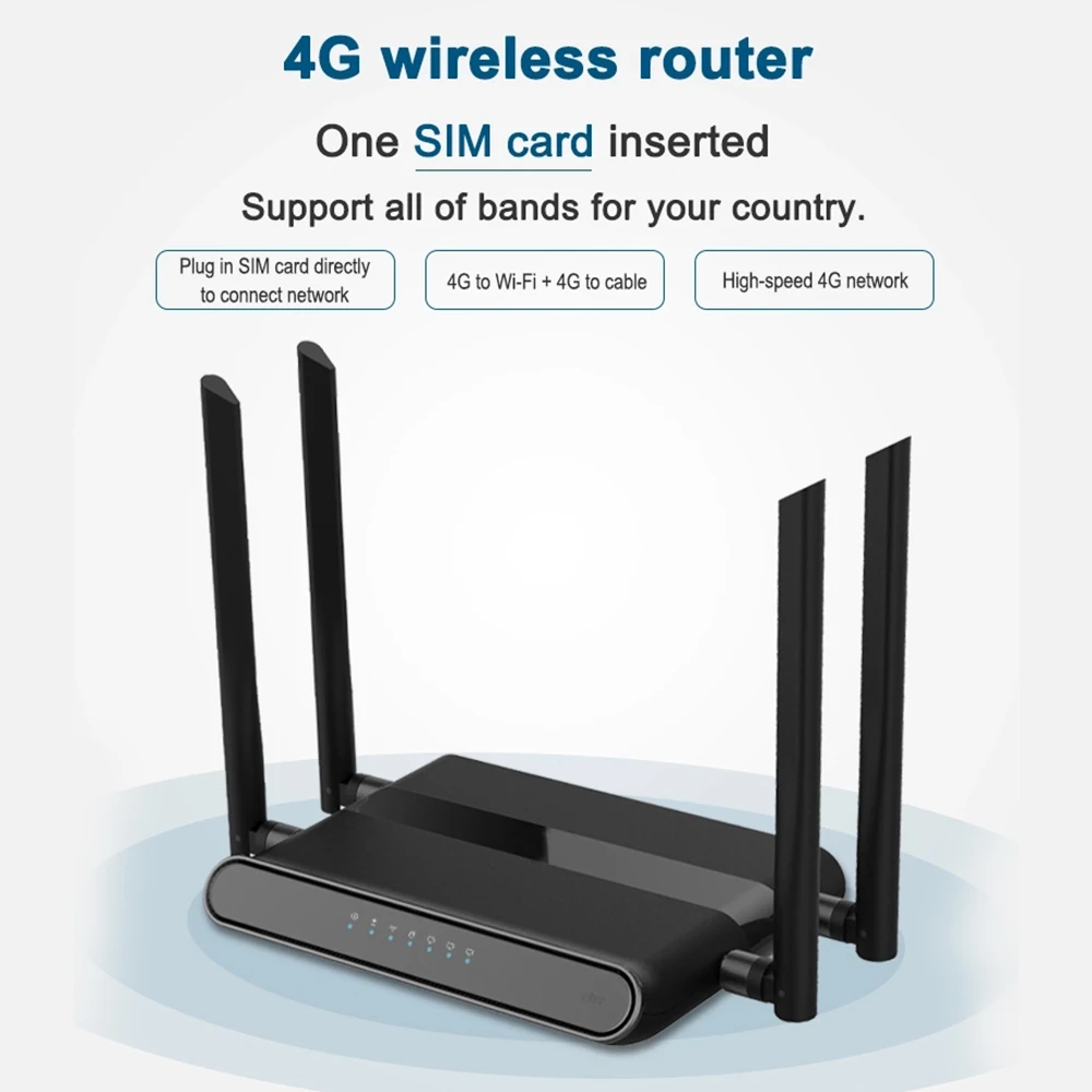 ZBT WE5927 A 3G маршрутизатор 4G LTE SIM карты Беспроводной Wi Fi ретранслятор встроенный