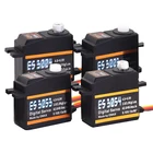 4 шт. EMAX ES3003 ES3004 ES3053 ES3054 17g пластиковыйметаллический аналоговыйцифровой сервопривод для F3A 3D модели самолета на дистанционном управлении