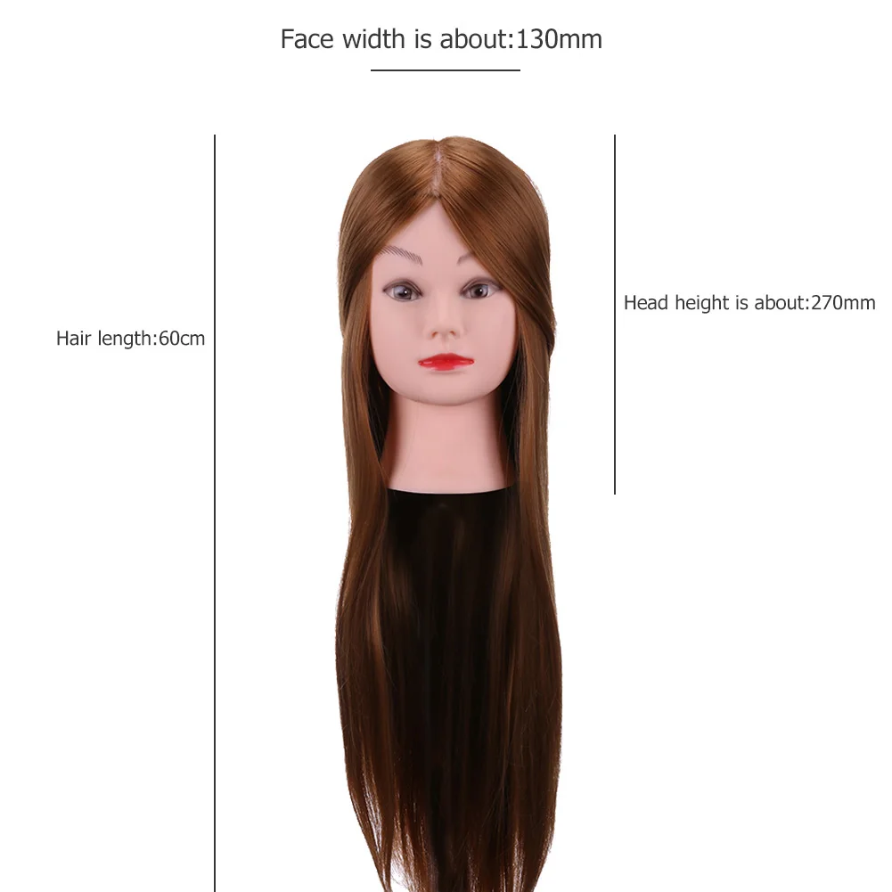 Парикмахерская тренировочная голова из натуральных волос кукла манекен