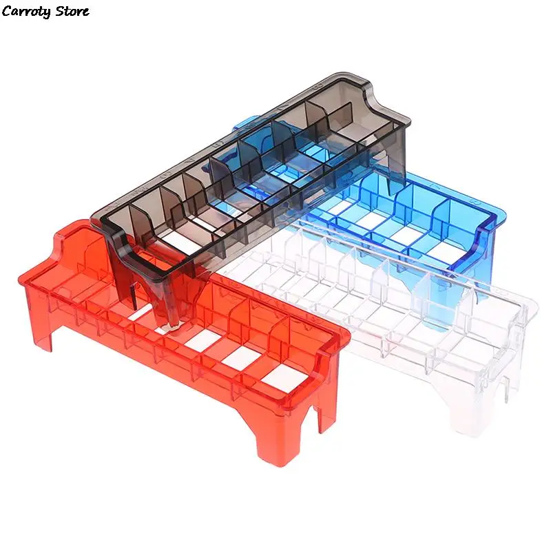 Коробка для хранения гребней органайзер с 8 направляющими парикмахерских |