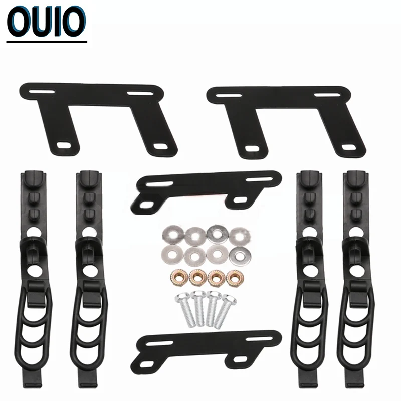 4 цвета Мотокросс внедорожный мотоцикл светильник сборки номерной знак лампа