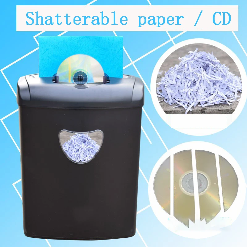

New Shredder Office Mini Household Electric High Power Shredder Electric Granular 4-level Confidential Shredder For Home Office