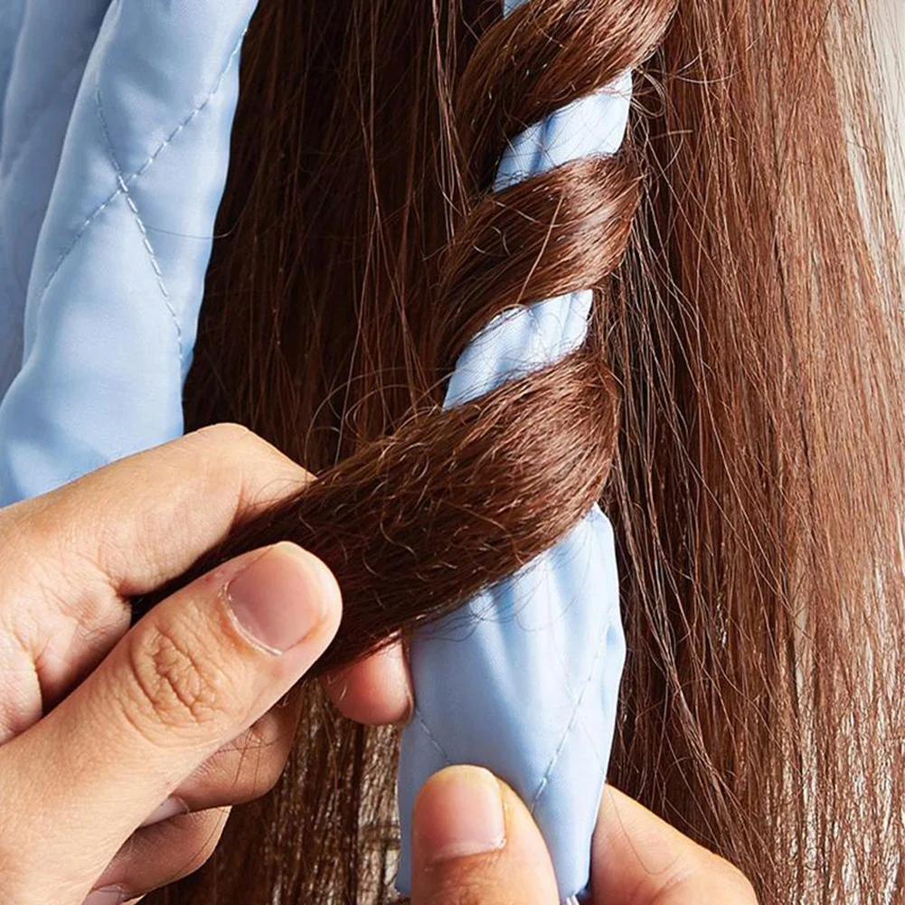 8 когтей без нагрева кудри стержень оголовье тепла бигуди ленты для волос