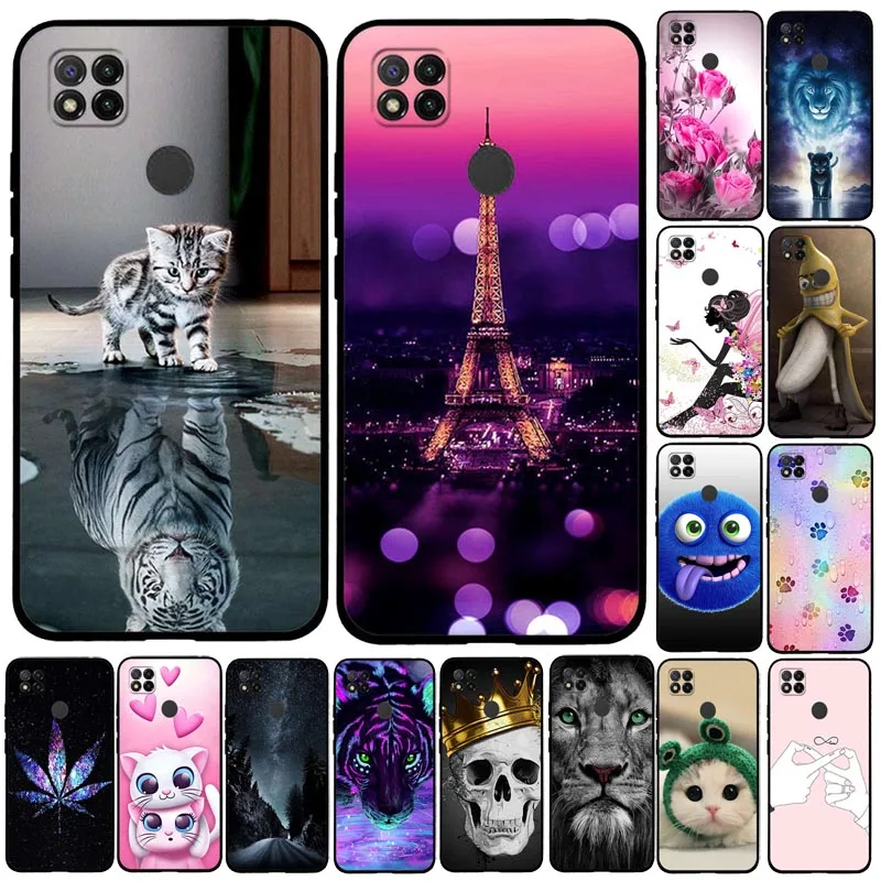 

A Case For Xiaomi Redmi 9C NFC Case Silicone Soft Back Cover For Xiaomi Redmi 9C NFC Cover Redmi9c Phone Case Coque Bumper