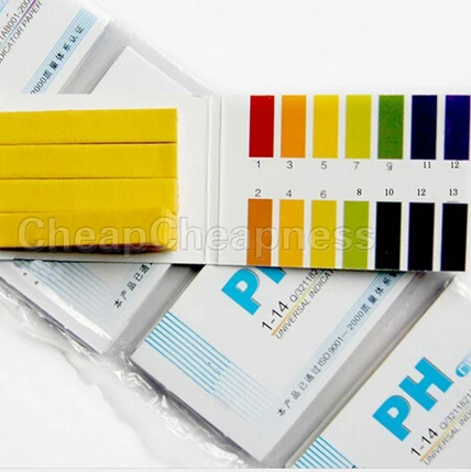 

80 Strips Full Range 1-14 PH Paper Analyzers Test Paper Strips Drop Shipping
