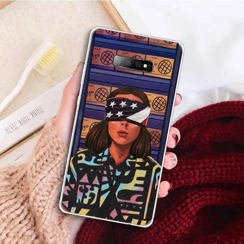 

Stranger Things Season 3 Phone Case Transparent For Samsung Galaxy A71 A21s S8 S9 S10 plus note 20 ultra