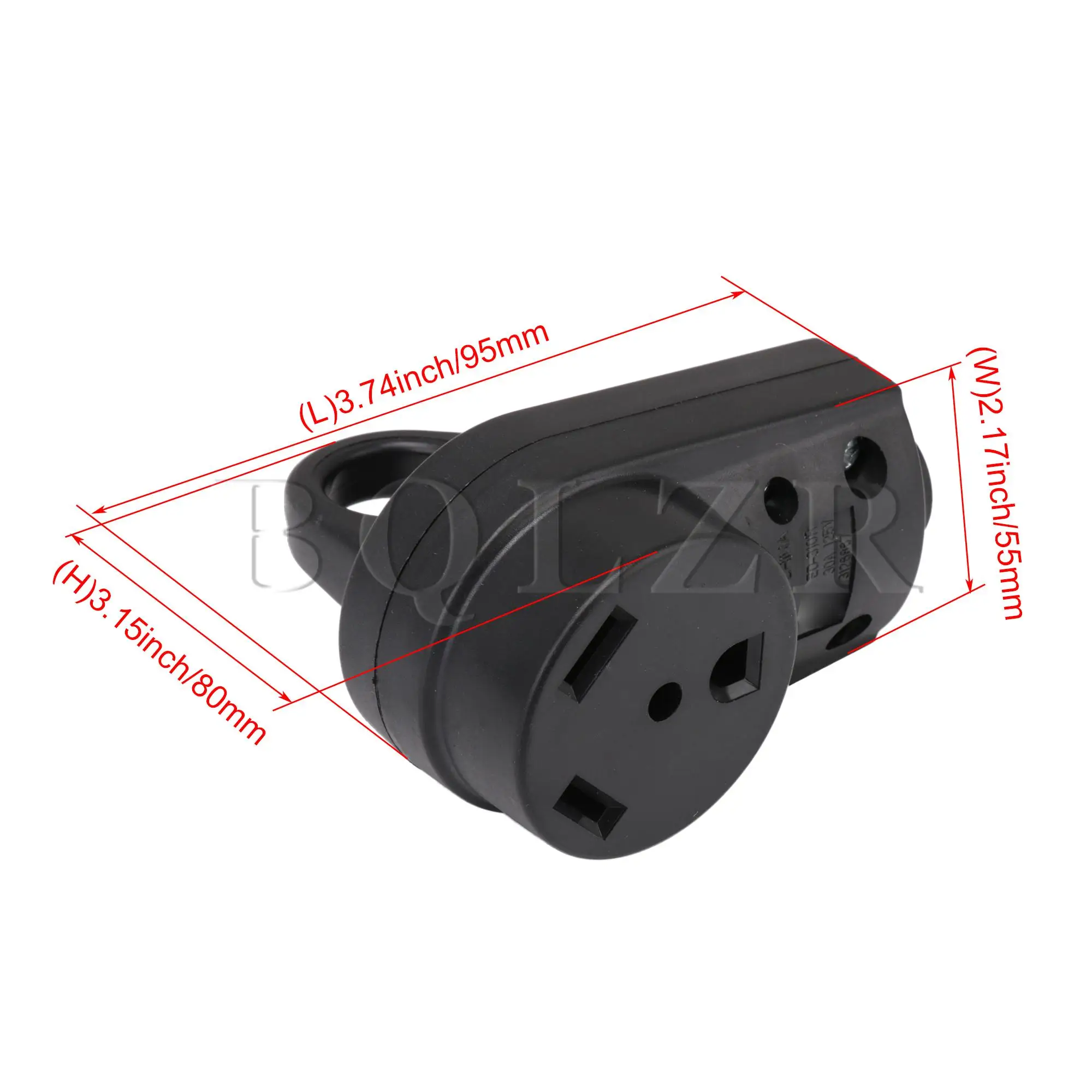 

BQLZR Receptacle Plug Electrical Plug Adapter Replacement for RV Female Plug