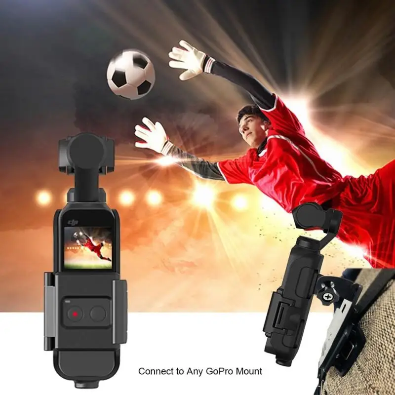 Корпус PULUZ защитная крышка рамка кронштейна и отверстие для винта 1/4 DJI OSMO Pocket/OSMO