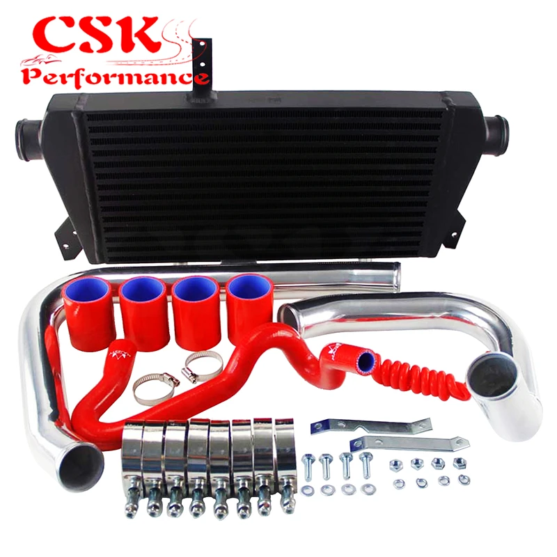 Улучшенная версия для 96 01 VW Passat Audi A4 B5 1 8 T черный/синий/красный|fmic intercooler kit|intercooler