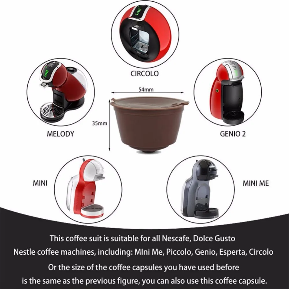 3 шт./компл. перезаряжаемый многоразовый Pod Nespresso кофе капсульный фильтр кухонные