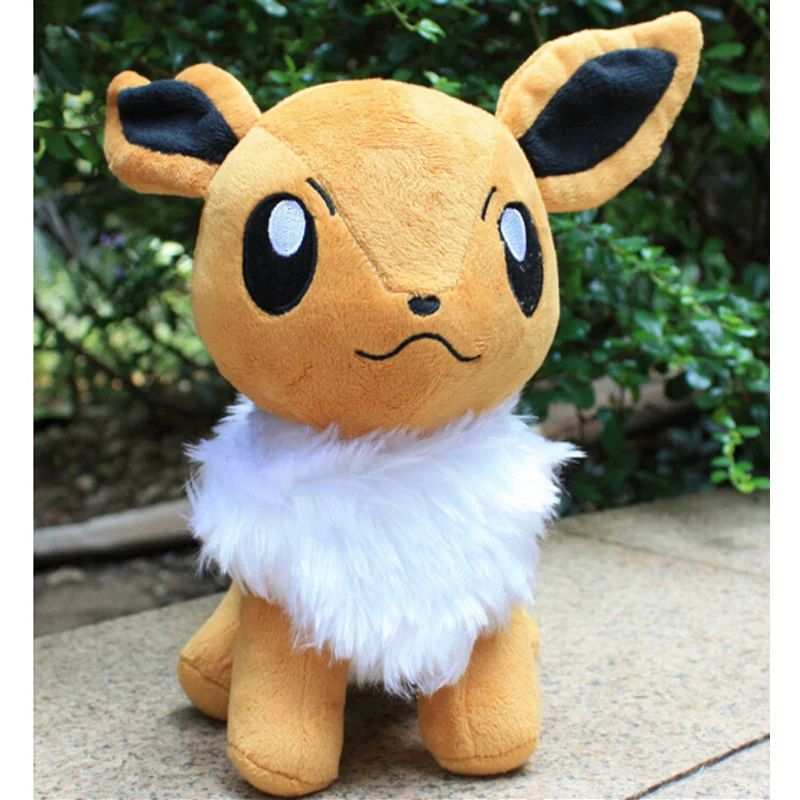 Eevee Мягкие плюшевые куклы Стенд Тип Kawaii Bonecas Игрушка Аниме Коллекция 23 см детский подарок на день рождения