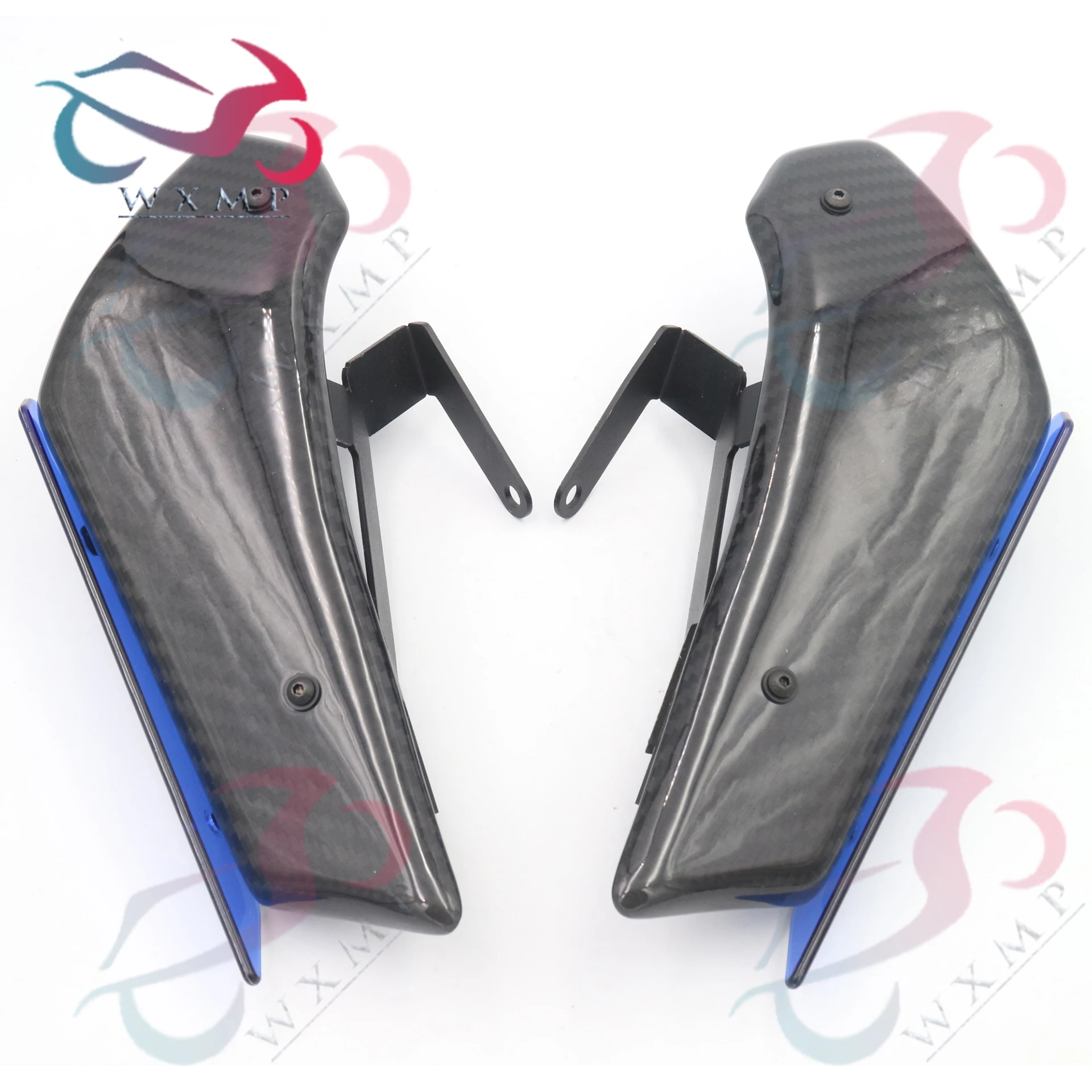 

Real Carbon Fiber Aerodynamic Winglets ABS Plastic Windshield Fairing Wing For BMW S1000RR 2015 - 2020