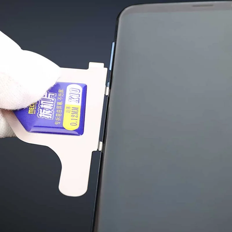 MECHANIC 3D Stainless Steel Card disassembling LCD screen disassemble sheet Opening tools for Mobile Phone Disassemble Repair |