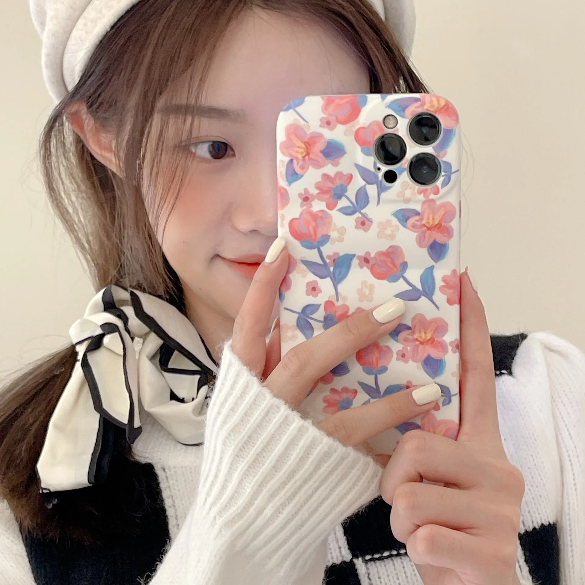 

Роскошный чехол для телефона с рисунком маслом и цветочным принтом для iPhone 13, 12, 11 Pro, Xs Max, X, Xr, 7, 8 Plus, противоударный мягкий силиконовый чехол-...