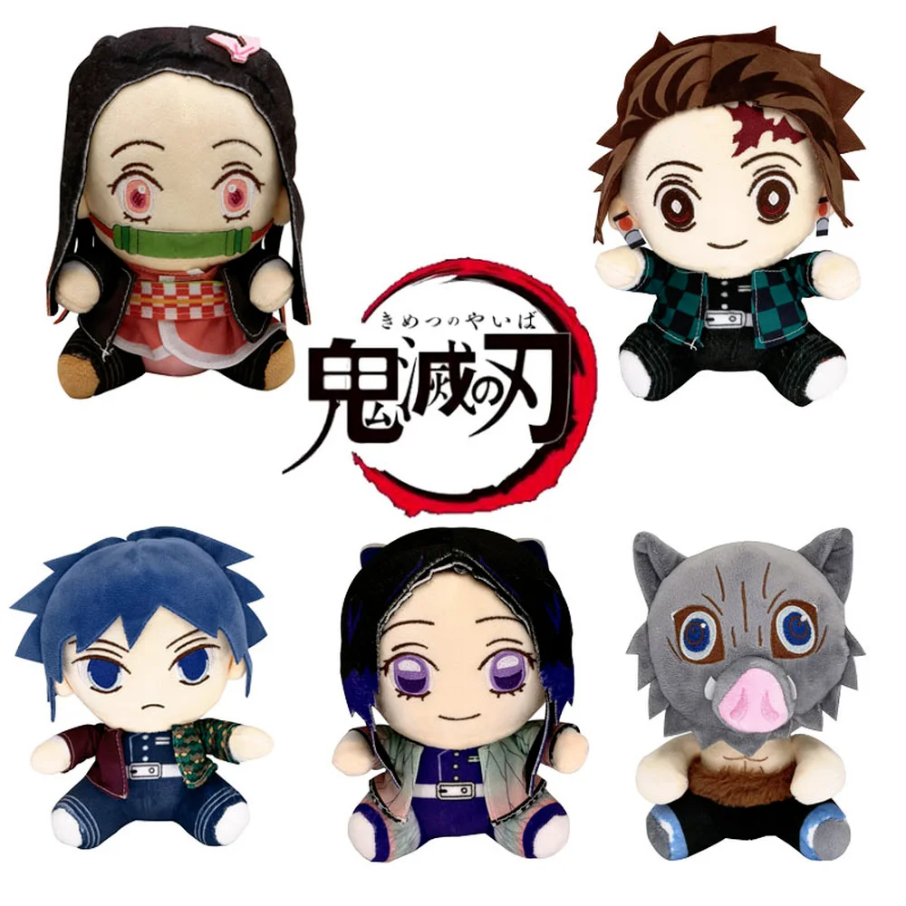 

Demon Slayer Plush Toy Kimetsu No Yaiba Kamado Tanjirou Tomioka Giyuu Anime Figure Cartoon Plush Toys Stuffed Doll Cosplay Gift