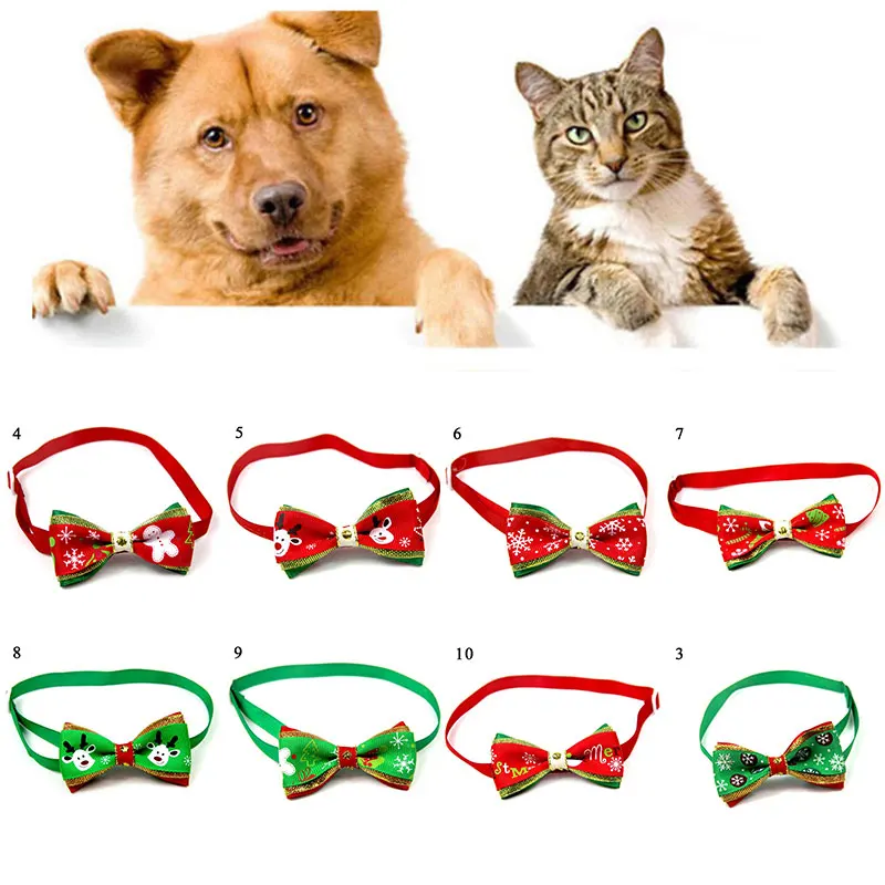 Классический ошейник для собак с красным бантом разноцветное кольцо на шею