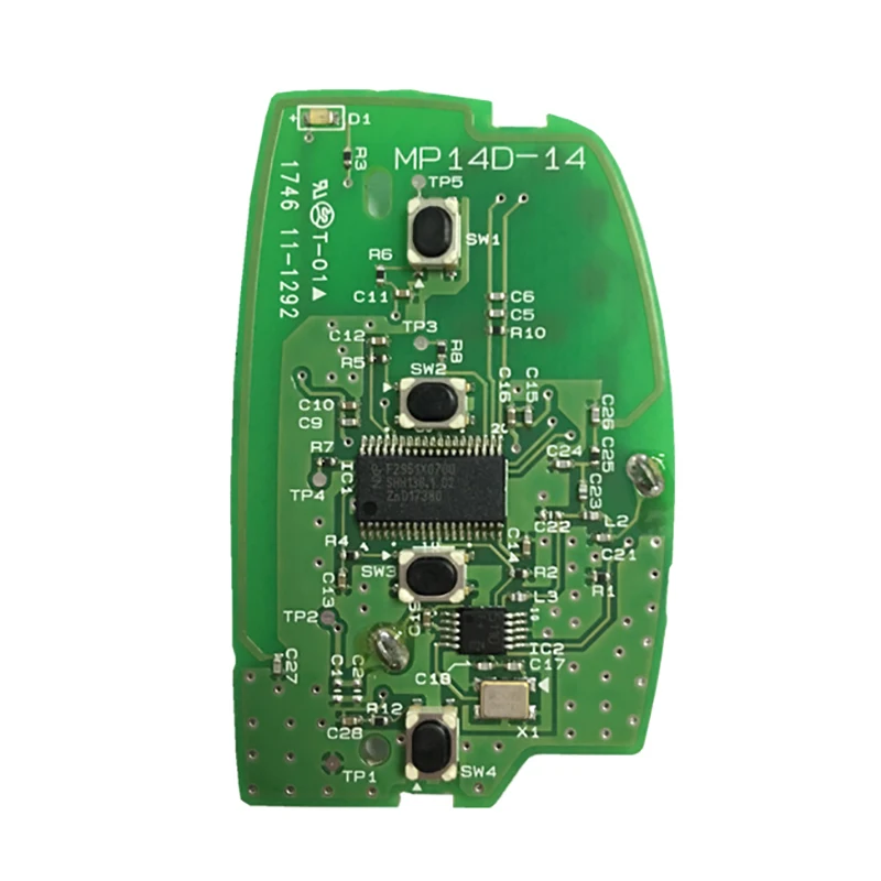 CN020135 Original/Aftermarket 4 Buttons Hyundai Tucson 2018 Genuine Smart Remote Key 433MHz HITAG 3 Transponder 95440-D3110