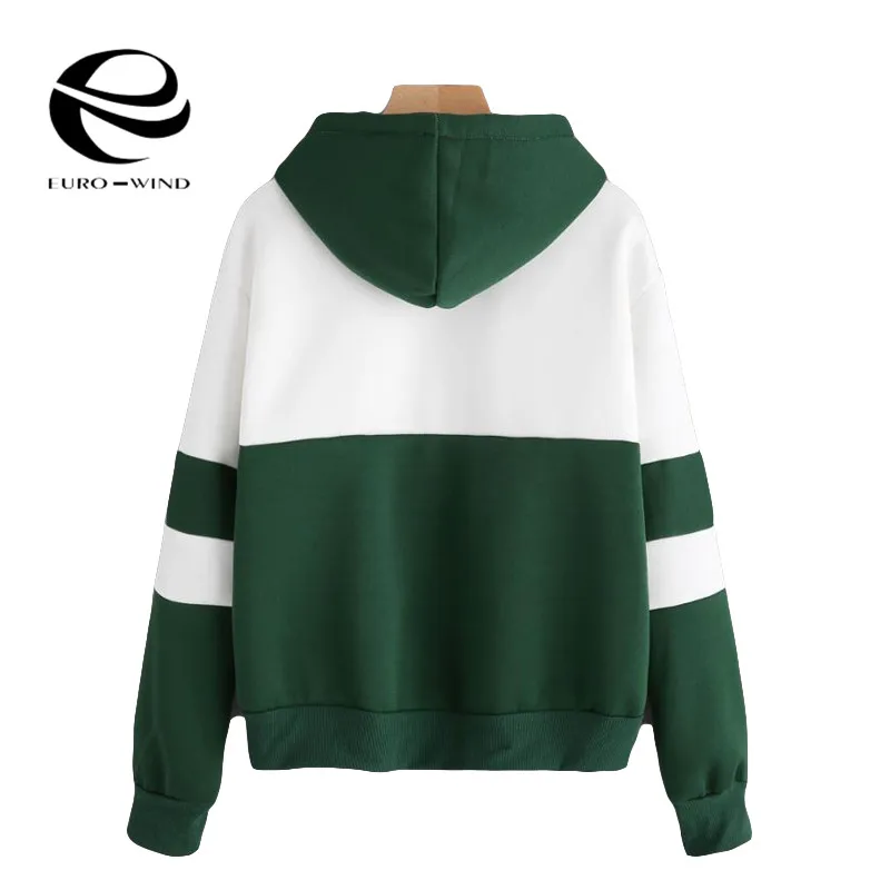 Autumn Women Long Sleeve Pullover Hooded Cactus Printed Sweatshirt Casual Winter Hoody Hoodies Plus Size Kpop Bangtan | Женская одежда