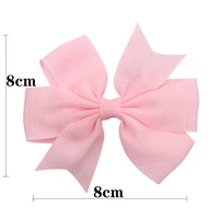 satin bowknot solid color hair clips for women girls scrunchies hair band ties hairpins ponytail holder girls hair accessories
