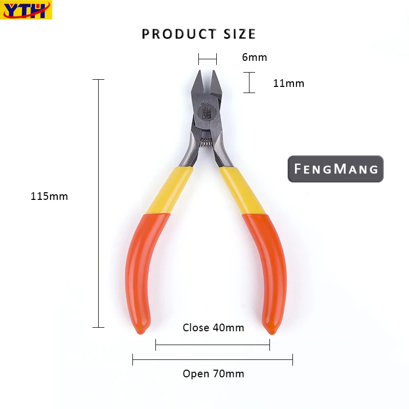 YTH мини режущие плоскогубцы резак для проводов кабельные резаки электрические