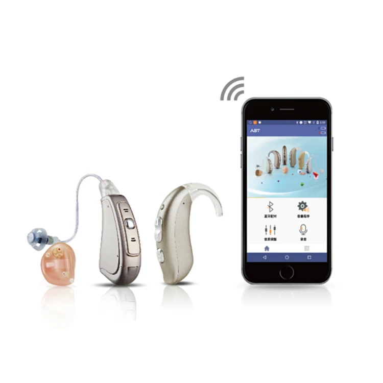 

Mini Hearing Aid BTE hearing aid for seniors of AUSTAR Fugue 12W