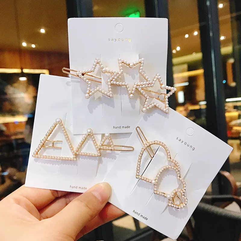 Винтажные Имитационные шпильки с жемчугом для женщин и девочек подарки