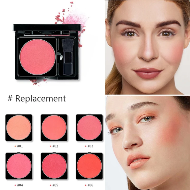 Матовые румяна водонепроницаемые стойкие осветляющие макияж эффект легко